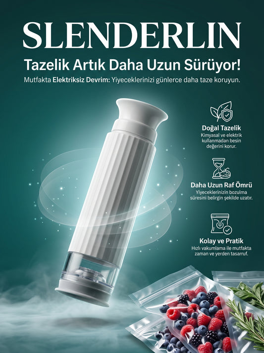 Slenderlin™ Mini El Tipi Vakum Pompası